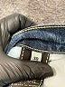 7 For All Mankind Hearts Blue Jeans Size 30 waist - photo 5