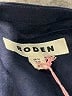 Boden 100% Linen Blue Long Sleeve Blouse Size 10 - photo 7