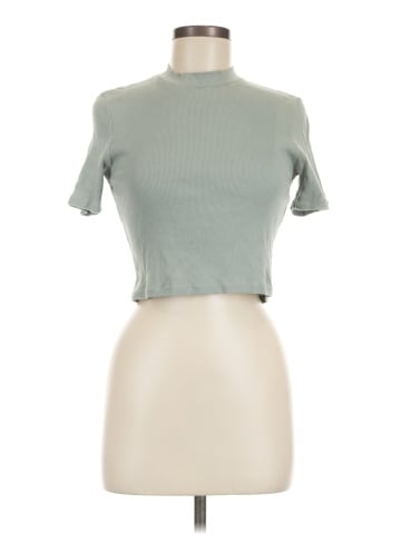 OAK + FORT Short Sleeve Turtleneck (view 1)