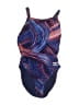 Speedo Graphic Blue One Piece Swimsuit Size XS - photo 1