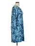 MICHAEL Michael Kors Paisley Blue Casual Dress Size XL - photo 4