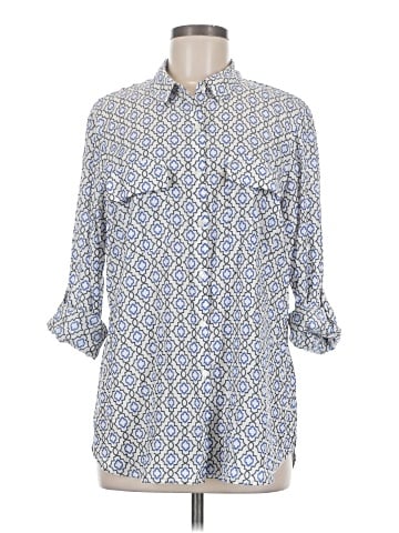 Express 3/4 Sleeve Blouse (view 1)