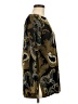 Lafayette 148 New York 100% Wool Paisley Multi Color Gold Wool Pullover Sweater Size M - photo 4