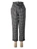 Sienna Sky 100% Polyester Checkered-gingham Black Casual Pants Size S - photo 1