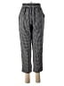 Sienna Sky 100% Polyester Checkered-gingham Black Casual Pants Size S - photo 2