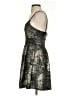 Soprano Metallic Gold Cocktail Dress Size XS - photo 5