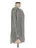 CAbi 100% Silk Gray 3/4 Sleeve Silk Top Size M - photo 4