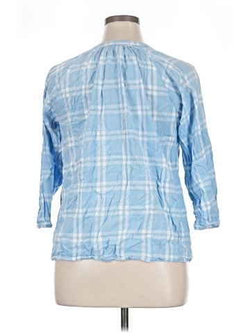 St. John's Bay 3/4 Sleeve Button-Down Shirt (view 2)