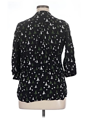 Coldwater Creek 3/4 Sleeve Blouse (view 2)