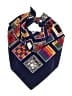 Chanel 100% Silk Blue Silk Scarf One size - photo 1