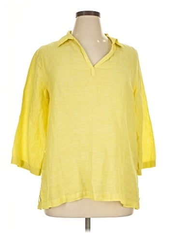 Tahari 3/4 Sleeve Blouse (view 1)