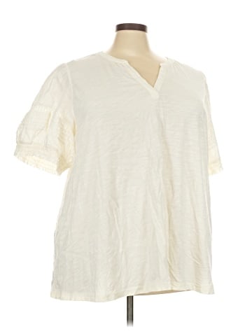 Lane Bryant Short Sleeve Blouse (view 1)