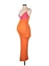 ASOS Design Orange Cocktail Dress Size 2 Maternity - photo 1