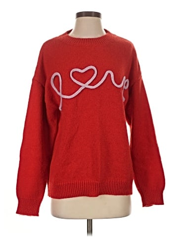 Petal and Pup Pullover Sweater (view 1)