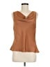 Petal and Pup 100% Polyester Brown Sleeveless Blouse Size 8 - photo 1