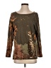 Patchington Brown Long Sleeve Blouse Size S - photo 1