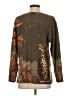 Patchington Brown Long Sleeve Blouse Size S - photo 2