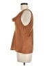 Petal and Pup 100% Polyester Brown Sleeveless Blouse Size 8 - photo 5