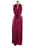 Elliatt 100% Polyester Burgundy Jumpsuit Size L - photo 2