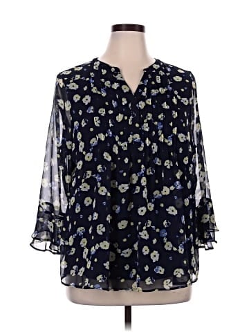 Charter Club 3/4 Sleeve Blouse (view 1)