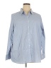 Lands' End Blue Long Sleeve Button-Down Shirt Size 24 - photo 1