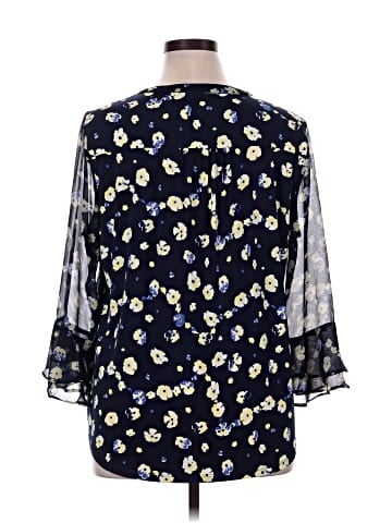 Charter Club 3/4 Sleeve Blouse (view 2)