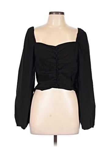 Topshop 3/4 Sleeve Blouse (view 1)