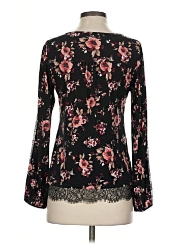 White House Black Market Long Sleeve Blouse (view 2)