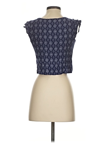 Aqua Sleeveless Blouse (view 2)