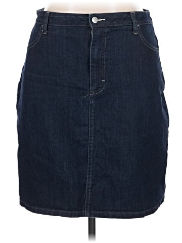 Riders by Lee Denim Skirt (view 1)