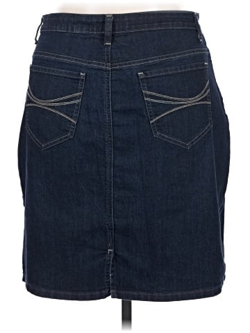 Riders by Lee Denim Skirt (view 2)
