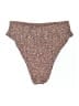 Aerie 100% Polyester Animal Print Brown Swimsuit Bottoms Size XL - photo 2
