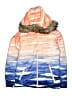 Roxy Tie-dye Orange Blue Snow Jacket Size 16 - photo 1