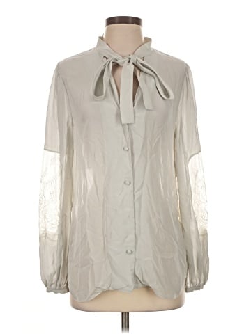 Reiss Long Sleeve Blouse (view 1)