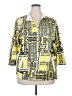 Onque 100% Cotton Yellow Cardigan Size 2X - photo 1