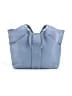 Beta Brand 100% Leather Solid Blue Leather Shoulder Bag One size - photo 1