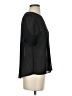 Halogen 100% Polyester Black Short Sleeve Blouse Size S - photo 4