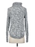 Gap 100% Cotton Tweed Silver Turtleneck Sweater Size XS - photo 2