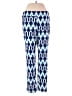 Aryeh Print Blue Casual Pants Size S - photo 1