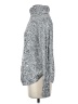 Gap 100% Cotton Tweed Silver Turtleneck Sweater Size XS - photo 5