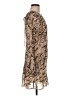 B. Darlin 100% Polyester Animal Print Brown Cocktail Dress Size 7 - photo 4