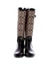 Coach Brown Rain Boots Size 8 - photo 2