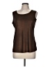 Elementz Brown Sleeveless T-Shirt Size M - photo 1