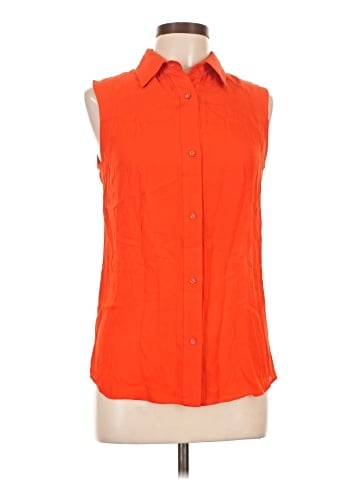 Veronica Beard Sleeveless Button-Down Shirt (view 1)