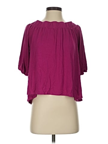 Loveappella Short Sleeve Blouse (view 1)
