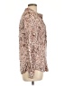 Ruby Rd. Paisley Brown Long Sleeve Blouse Size 12 - photo 4