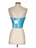 Topshop Teal Sleeveless Top Size S - photo 2