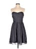 J.Crew 100% Silk Gray Cocktail Dress Size 6 - photo 1