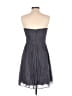 J.Crew 100% Silk Gray Cocktail Dress Size 6 - photo 2