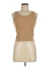 Universal Thread Tan Sleeveless T-Shirt Size M - photo 1